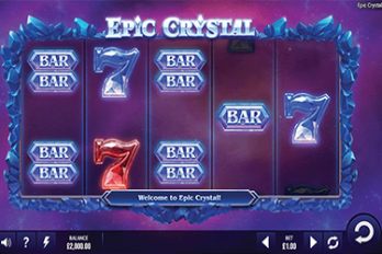 Epic Crystal Slot Game Screenshot Image