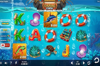 Fishing Trawler Slot Game Screenshot Image