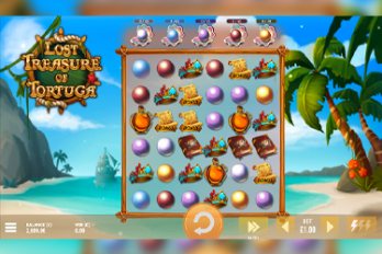 Lost Treasure of Tortuga Slot Game Screenshot Image