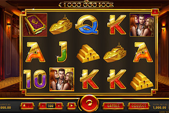 Million Book Slot Game Screenshot Image