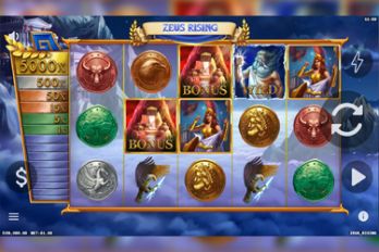 Zeus Rising Slot Game Screenshot Image