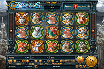 12 Zodiacs Slot Game Screenshot Image