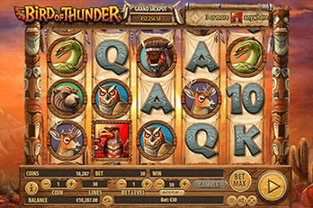 Bird of Thunder Slot Game Screenshot Image