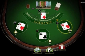 Blackjack 3 Hand  Table Game Screenshot Image
