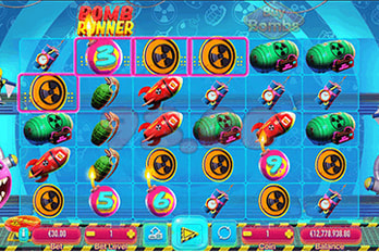 Habanero Bomb Runner Slot Game Screenshot Image