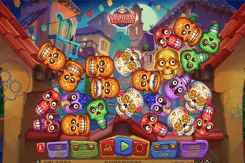 Calaveras Explosivas Slot Game Screenshot Image