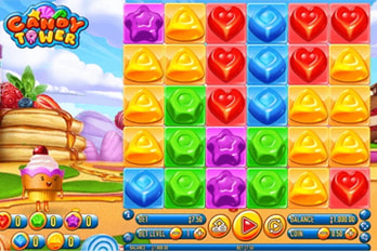 Candy Tower Slot Game Screenshot Image