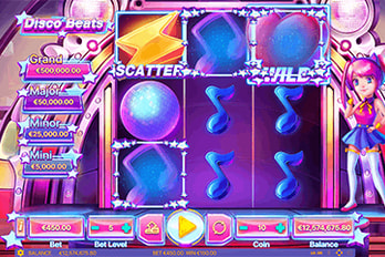 Disco Beats Slot Game Screenshot Image