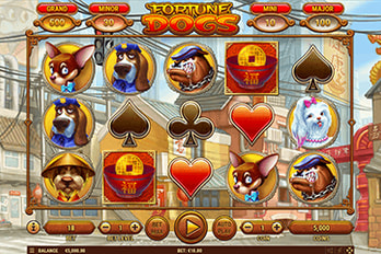 Fortune Dogs Slot Game Screenshot Image