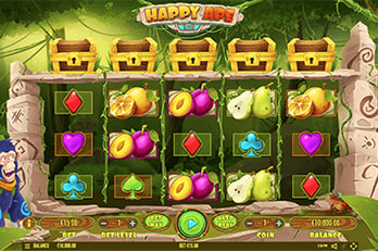 Happy Ape Slot Game Screenshot Image