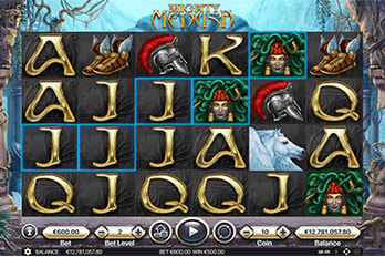 Habanero Mighty Medusa Slot Game Screenshot Image