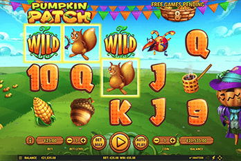 Pumpkin Patch Slot Game Screenshot Image