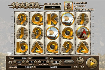Sparta Slot Game Screenshot Image