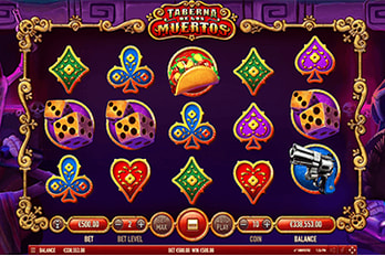 Taberna De Los Muertos Slot Game Screenshot Image 