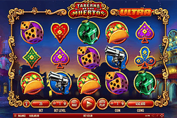 Taberna De Los Muertos Ultra Slot Game Screenshot Image 