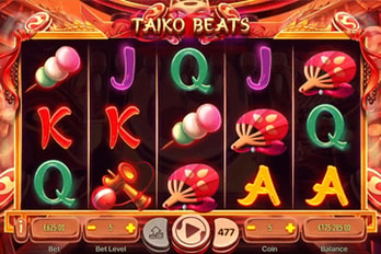Taiko Beats Slot Game Screenshot Image