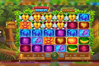 Valentine Monchy Slot Game Screenshot Image