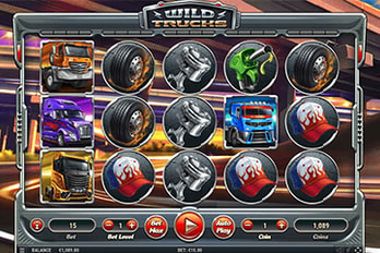 Wild Trucks Slot Game Screenshot Image