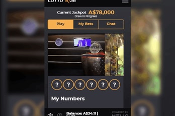 Lotto 6AUS49 Screenshot Image