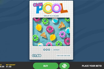 Cash Pool Scratch Game Screenshot Image