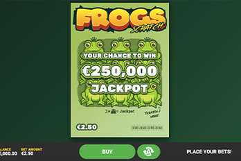 Frogs Scratch Game Screenshot Image