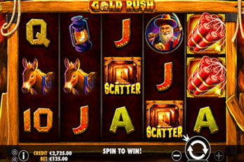 Gold Rush Scratch Game Screenshot Image