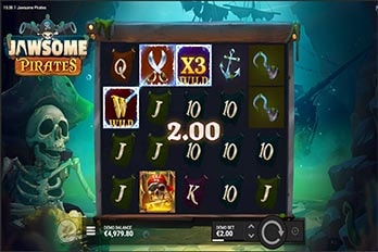 Jawsome Pirates Slot Game Screenshot Image