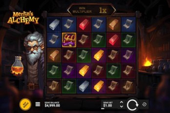 Merlin's Alchemy Slot Game Screenshot Image