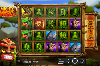Mighty Masks Slot Game Screenshot Image