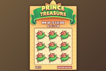 Prince Treasure Scratch Game Screenshot Image