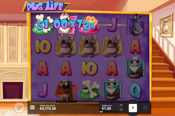 Pug Life Slot Game Screenshot Image
