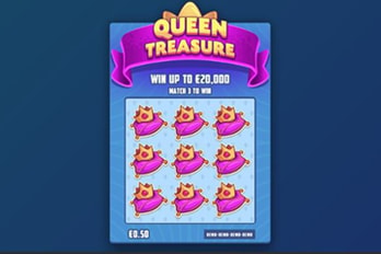 Queen Treasure Scratch Game Screenshot Image
