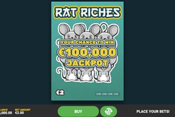 Rat Riches Scratch Game Screenshot Image