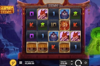 Ronin Stackways Slot Game Screenshot Image