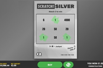 SCRATCH! Silver Slot Game Screenshot Image
