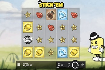 Stick'em Slot Game Screenshot Image
