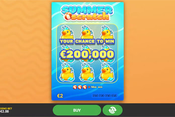Summer Scratch Game Screenshot Image