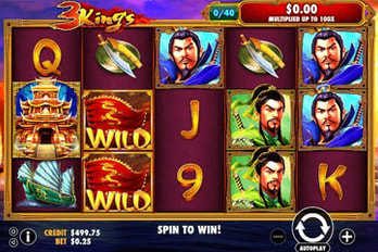 3 Kings Slot Game Screenshot Image