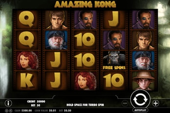 Amazing Kong Slot Game Screenshot Image