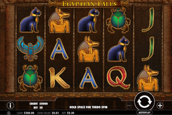 Egyptian Tales Slot Game Screenshot Image