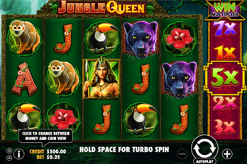 Jungle Queen Slot Game Screenshot Image
