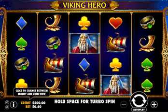 Viking Hero Slot Game Screenshot Image