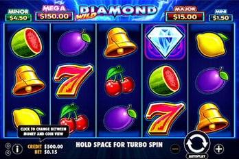 Wild Diamond Slot Game Screenshot Image