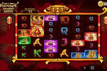1 Million Fortunes Megaways Slot Game Screenshot Image