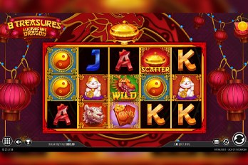 8 Treasures: Luck of the Dragon Slot Game Screenshot Image