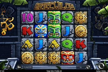 Aztec Wilds Slot Game Screenshot Image