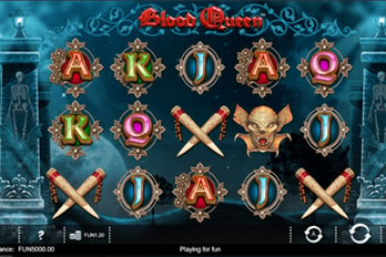 Blood Queen Slot Game Screenshot Image
