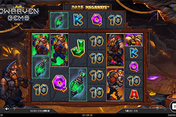 Dwarven Gems Megaways Slot Game Screenshot Image