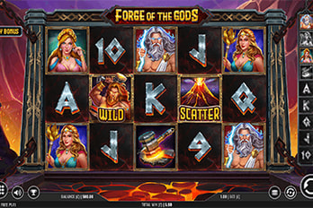 Forge of the Gods Slot Game Screenshot Image