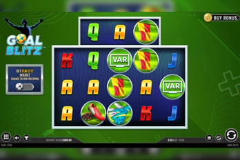 Goal Blitz Slot Game Screenshot Image